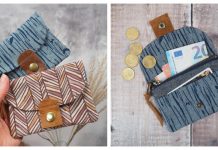 Little Card Wallet Free Sewing Pattern