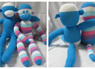 Sock Monkey Free Sewing Pattern