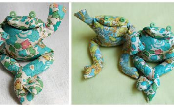 Bean Bag Frog Free Sewing Pattern