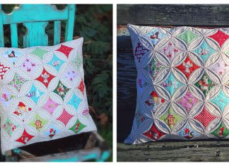 Cathedral Windows Pillow Free Sewing Pattern