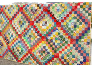 Scrappy Trips Quilt Free Sewing Pattern