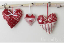 Quilted Heart Free Sewing Pattern