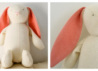 Soft Woolen Bunny Free Sewing Pattern