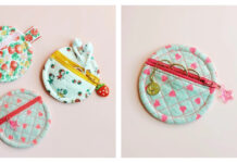 Mini Circle Pouch Free Sewing Pattern