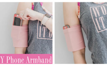 Phone Armband Free Sewing Pattern