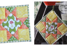 Quilted Potholder Free Sewing Pattern