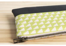 Zippered Pouch Free Sewing Pattern