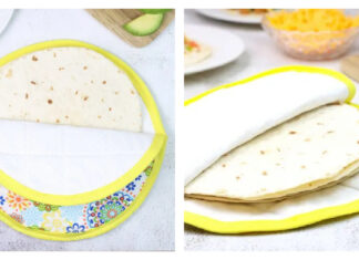 Tortilla Warmer Free Sewing Pattern