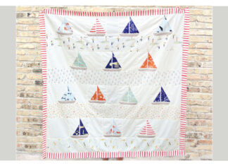 Ahoy Sailor Quilt Free Sewing Pattern