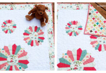 Dresden Burst Baby Quilt Free Sewing Pattern