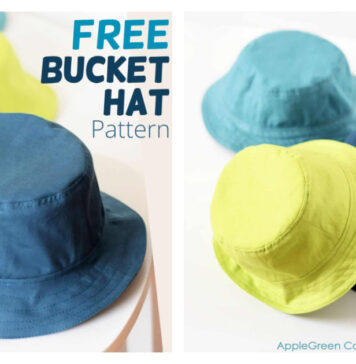 Bucket Hat Free Sewing Pattern