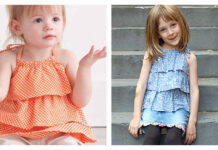Ruffled Halter Free Sewing Pattern