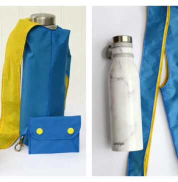 Water Bottle Crossbody Bag Free Sewing Pattern