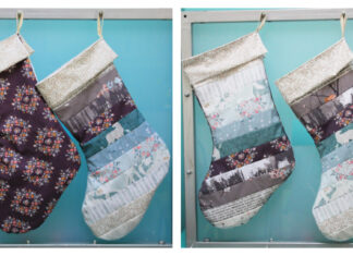 Christmas Stocking Free Sewing Pattern