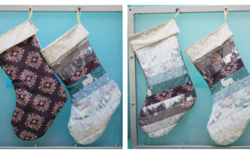 Christmas Stocking Free Sewing Pattern