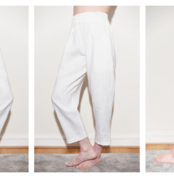 Magda Crisp Linen Pants Free Sewing Pattern