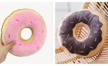 Mini Donut Pillow Free Sewing Pattern