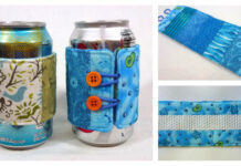 Soda Can Cozy Free Sewing Pattern