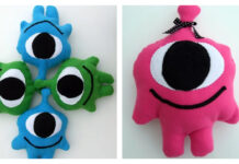 Alien Softie Free Sewing Pattern