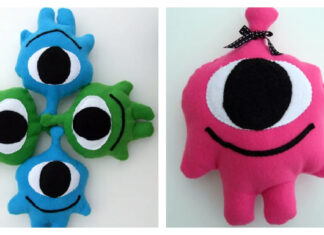 Alien Softie Free Sewing Pattern