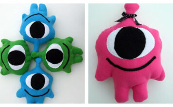 Alien Softie Free Sewing Pattern