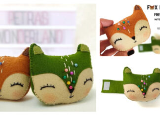 Fox Pincushion Free Sewing Pattern