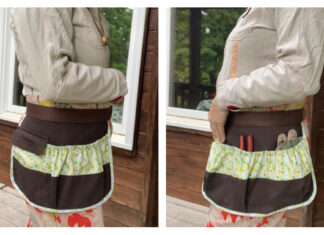 Split Tool Belt Free Sewing Pattern