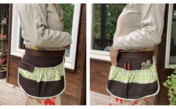 Split Tool Belt Free Sewing Pattern
