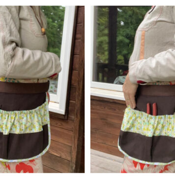 Split Tool Belt Free Sewing Pattern