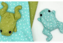 Stuffed Frog Sewing Pattern
