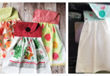 Hanging Dish Towel Free Sewing Pattern