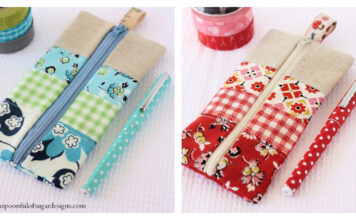 Pencil Case Free Sewing Pattern