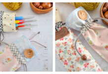 Skinny Drawstring Bag Free Sewing Pattern