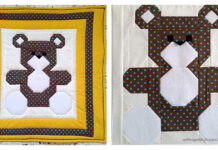 Baby Bear Quilt Free Sewing Pattern