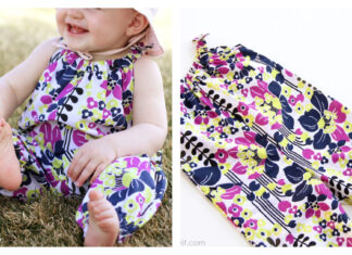 Baby Bubble Romper Free Sewing Pattern