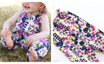 Baby Bubble Romper Free Sewing Pattern