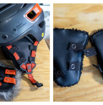 Bike Helmet Ear Warmers Free Sewing Pattern