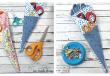 Easy Scissor Holder Free Sewing Pattern