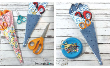 Easy Scissor Holder Free Sewing Pattern