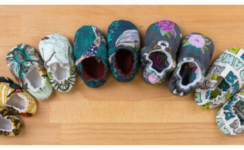 Elastic Baby Shoes Free Sewing Pattern