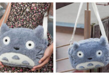 Totoro Crossbody Bag Free Sewing Pattern