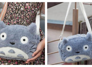 Totoro Crossbody Bag Free Sewing Pattern