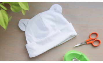 Baby Bear Hat Free Sewing Pattern