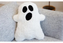 Ghost Pillow Free Sewing Pattern