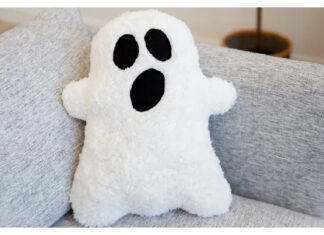 Ghost Pillow Free Sewing Pattern