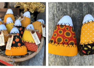 Halloween Candy Corn Sewing Pattern