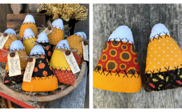 Halloween Candy Corn Sewing Pattern