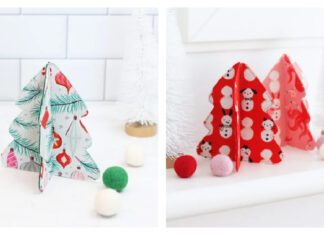 Holly Jolly Tree Free Sewing Pattern