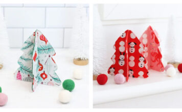 Holly Jolly Tree Free Sewing Pattern