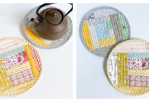 Quilt-as-you-go Trivet Set Free Sewing Pattern